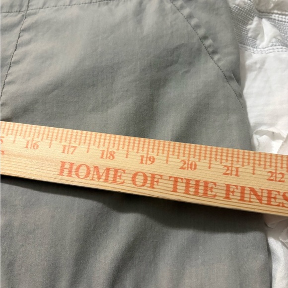 Roni Rabl Light Gray Wide Leg Culottes/Capri Pants. Zipper Button Closure Size M - Picture 10 of 15